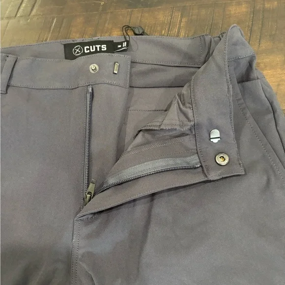 Cuts Clothing Men's Slate Chinos - Picture 3 of 7
